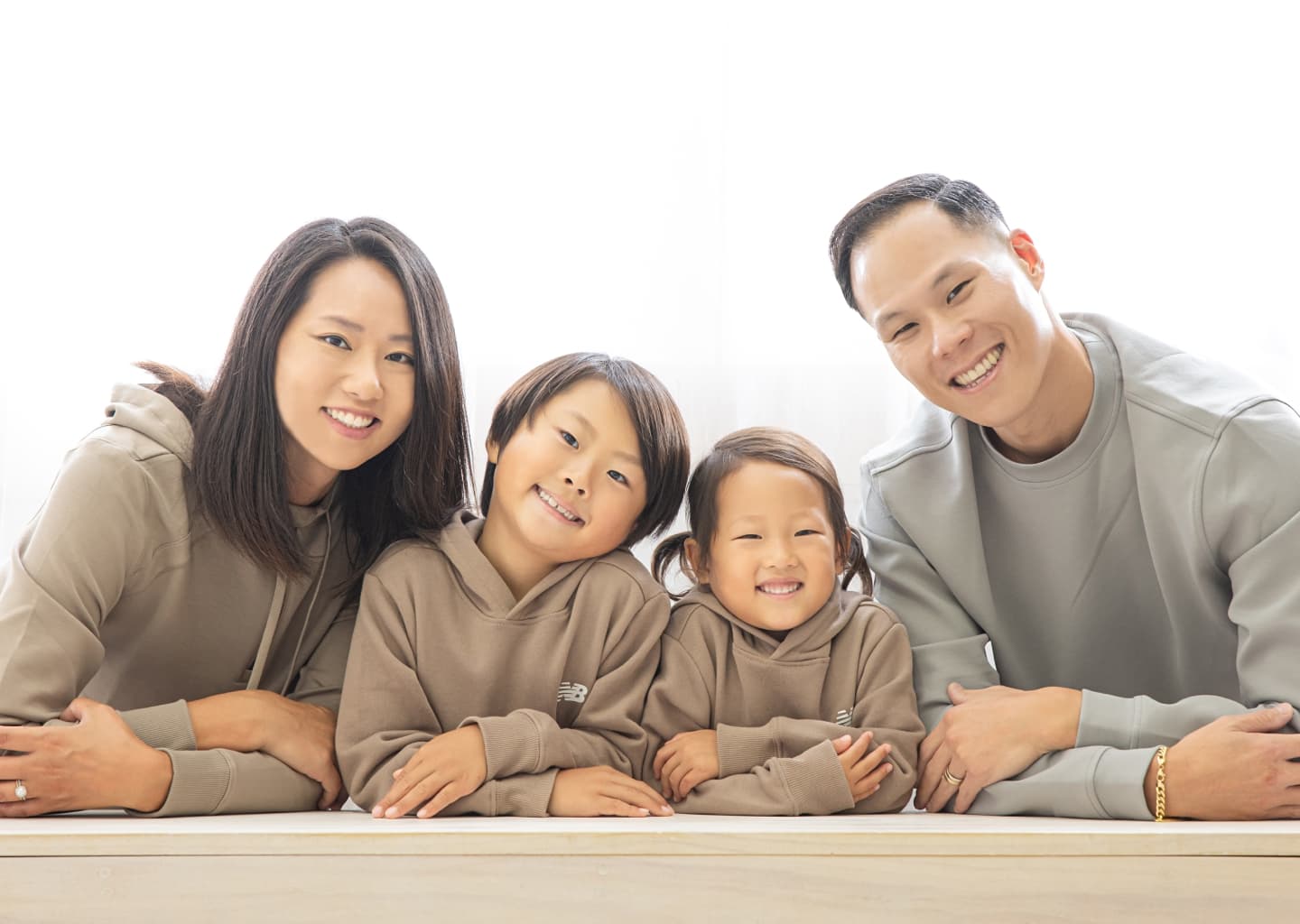 Dan Yoon and family portrait