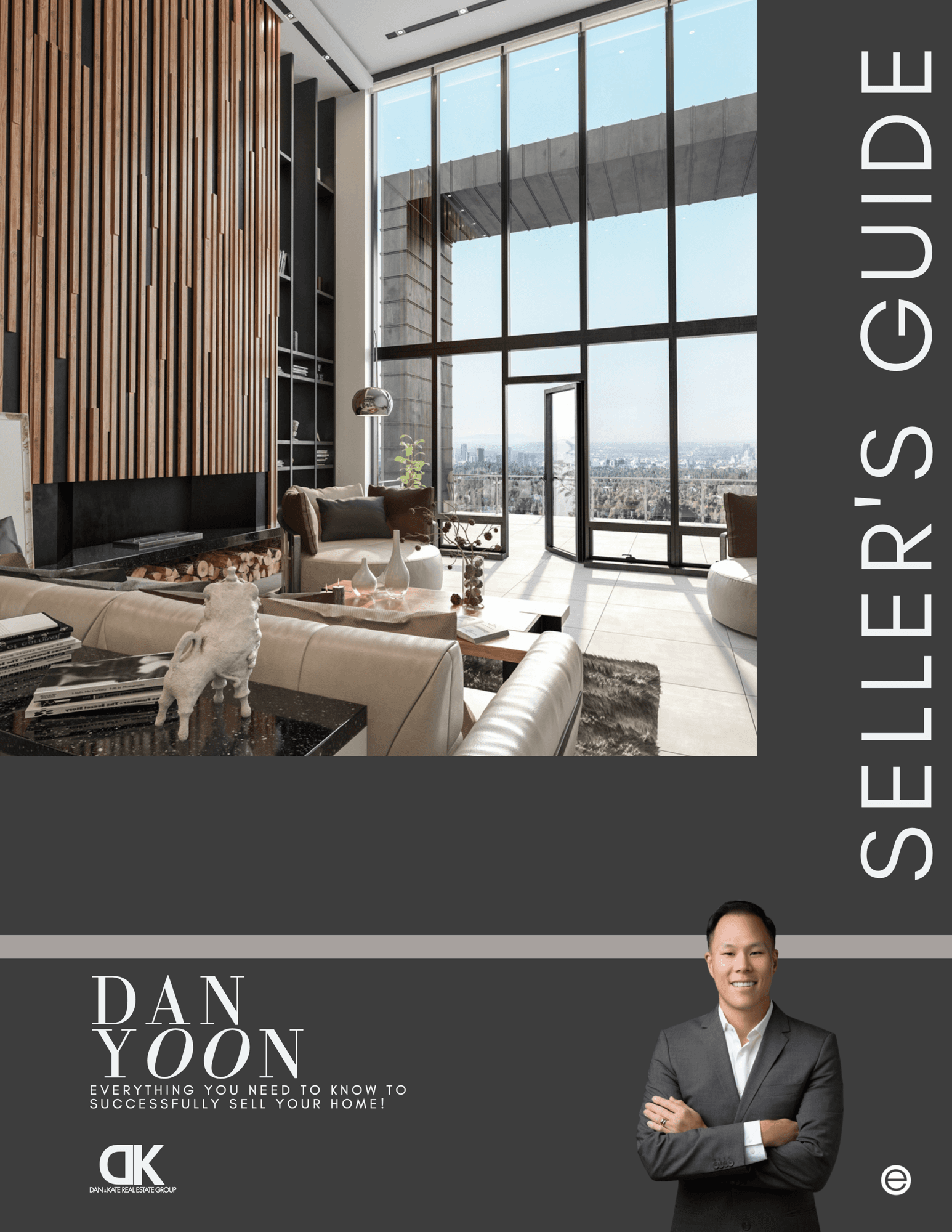 Cover of Dan Yoon's Seller's Guide PDF, everything you need to know to successfully sell your home